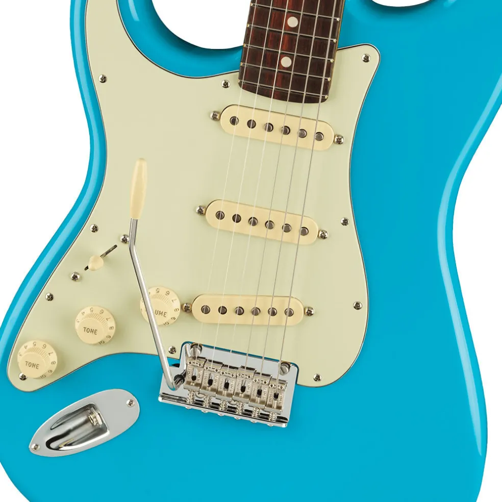 Fender - American Professional II Stratocaster® Left-Hand - Rosewood Fingerboard - Miami Blue