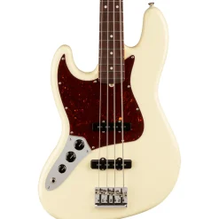 Fender - American Professional II Jazz Bass Left-Hand - Rosewood Fingerboard - Olympic White