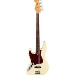 Fender - American Professional II Jazz Bass Left-Hand - Rosewood Fingerboard - Olympic White