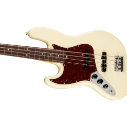 Fender - American Professional II Jazz Bass Left-Hand - Rosewood Fingerboard - Olympic White