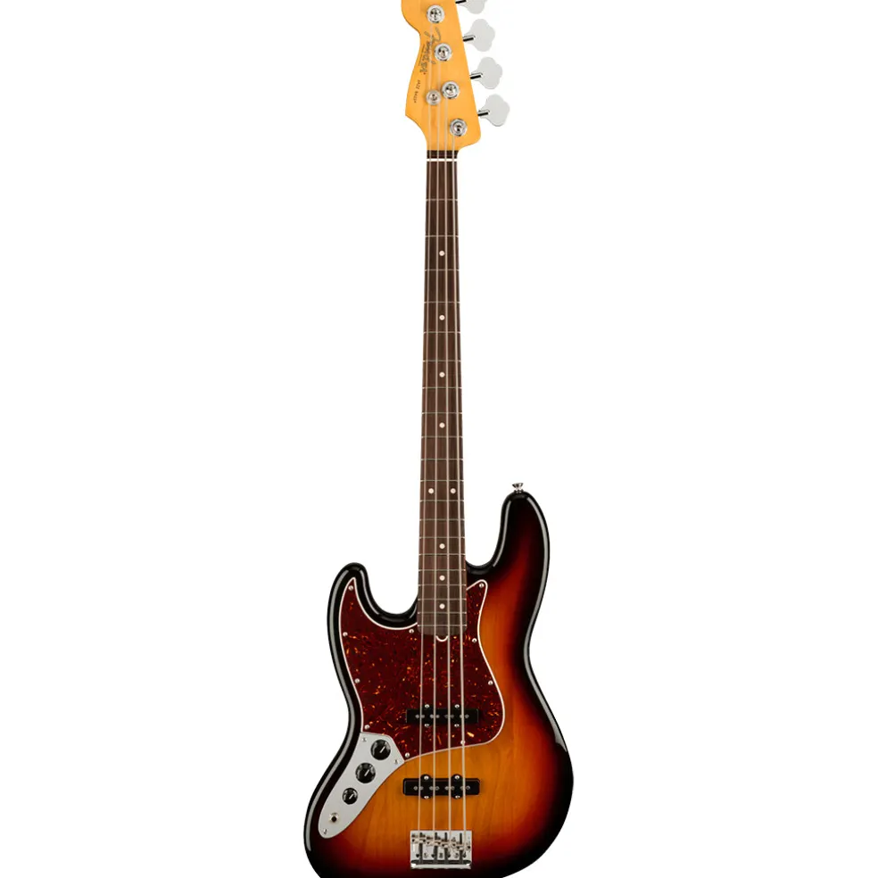 Fender - American Professional II Jazz Bass Left-Hand - Rosewood Fingerboard - 3-Color Sunburst