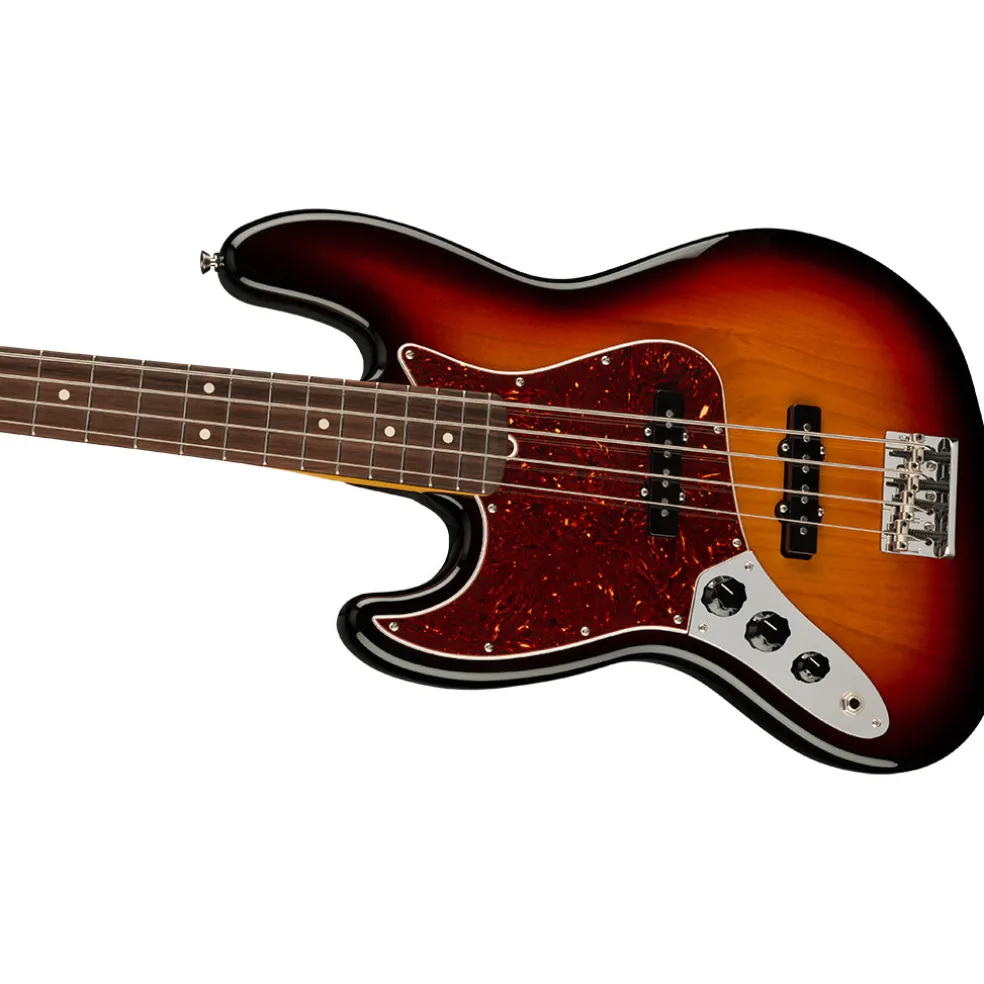 Fender - American Professional II Jazz Bass Left-Hand - Rosewood Fingerboard - 3-Color Sunburst