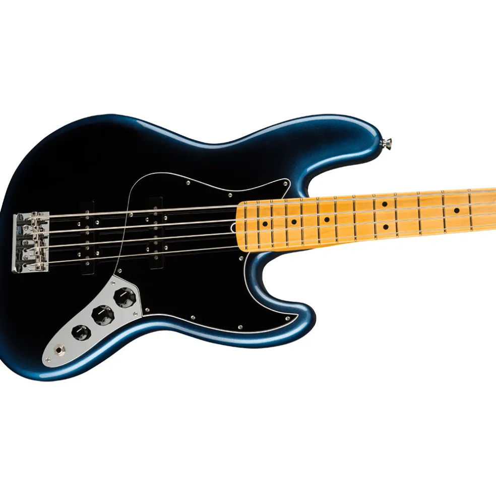 Fender - American Professional II Jazz Bass® - Maple Fingerboard - Dark Night