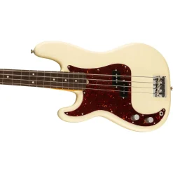 Fender - American Professional II Precision Bass® Left-Hand - Rosewood Fingerboard - Olympic White