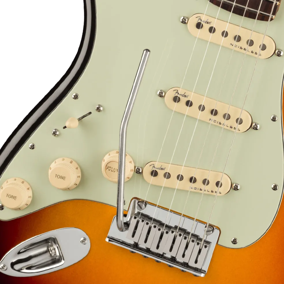 Fender - American Ultra Stratocaster Left-Hand, Rosewood Fingerboard, Ultra Burst