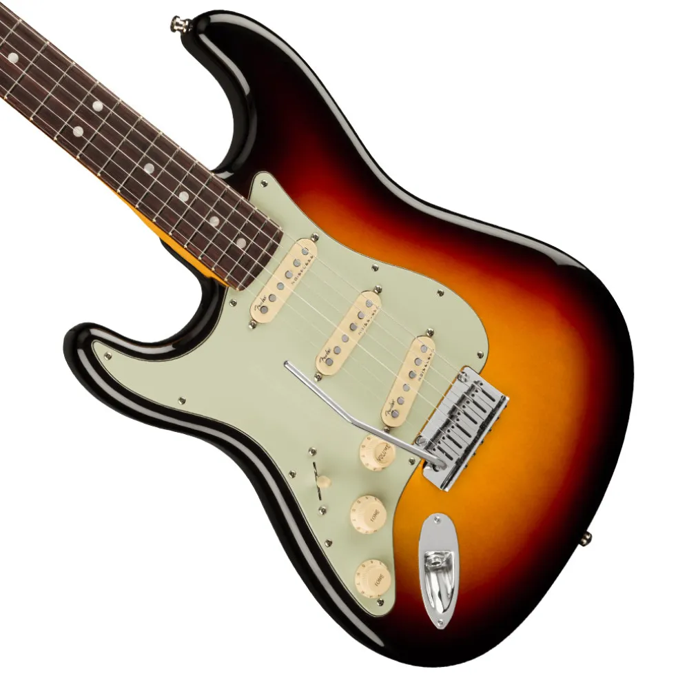 Fender - American Ultra Stratocaster Left-Hand, Rosewood Fingerboard, Ultra Burst