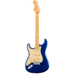 Fender - American Ultra Stratocaster Left-Hand, Maple Fingerboard, Cobra Blue
