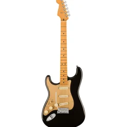 Fender - American Ultra Stratocaster Left-Hand, Maple Fingerboard, Texas Tea