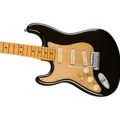 Fender - American Ultra Stratocaster Left-Hand, Maple Fingerboard, Texas Tea