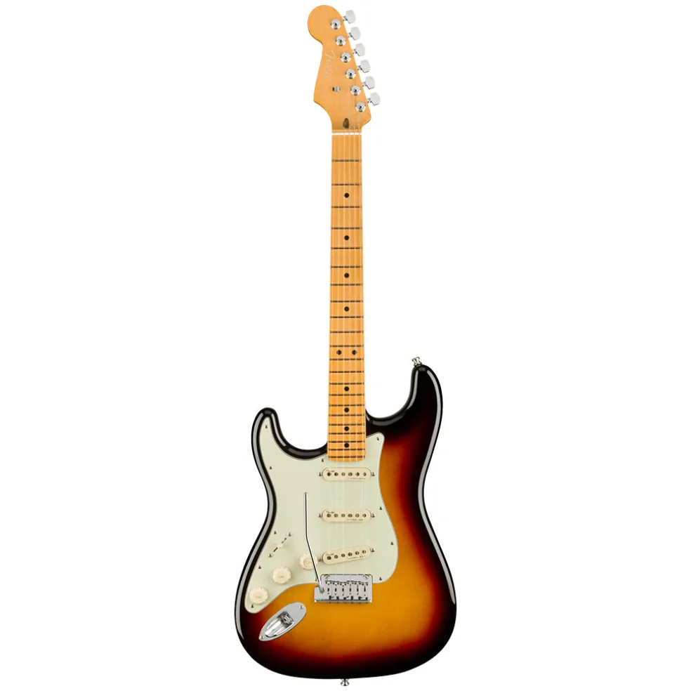 Fender - American Ultra Stratocaster Left-Hand, Maple Fingerboard, Ultraburst