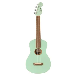 Fender Avalon Tenor Ukulele, Walnut Fingerboard, Surf Green