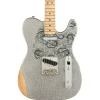 Fender - Brad Paisley Road Worn Telecaster®, Maple Fingerboard, Silver Sparkle