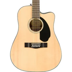 Fender - CD-60SCE Dreadnought 12-string, Walnut Fingerboard - Natural