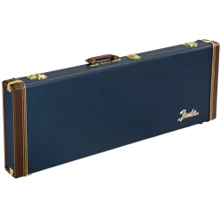Fender - Classic Series Wood Case Strat/Tele, Navy Blue