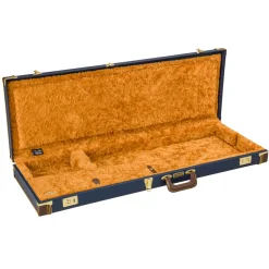 Fender - Classic Series Wood Case Strat/Tele, Navy Blue