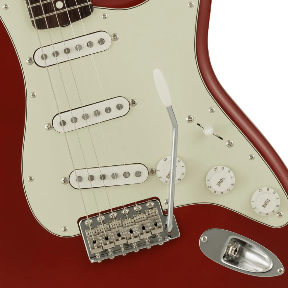 Fender 2023 Collection Made in Japan Traditional 60s Stratocaster, Rosewood Fingerboard, Aged Dakota Red