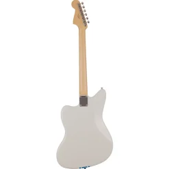 Fender 2023 Collection Made in Japan Traditional 60s Jazzmaster, Rosewood Fingerboard, Olympic White with Blue Competition Stripe