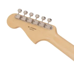 Fender 2023 Collection Made in Japan Traditional 60s Jazzmaster, Rosewood Fingerboard, Olympic White with Blue Competition Stripe