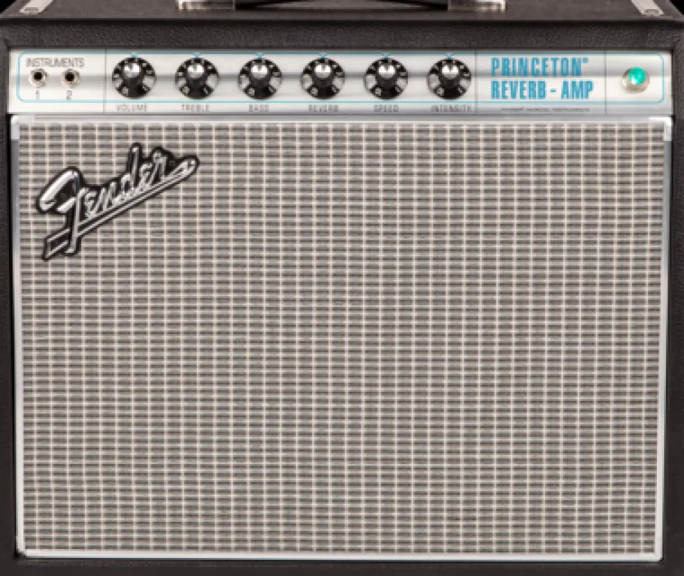 Fender 68 Custom Princeton Reverb - 12W 1X10 Combo Tube Amp