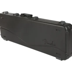 Fender - Deluxe Moulded Case for Left-Handed Electric Bass - Black