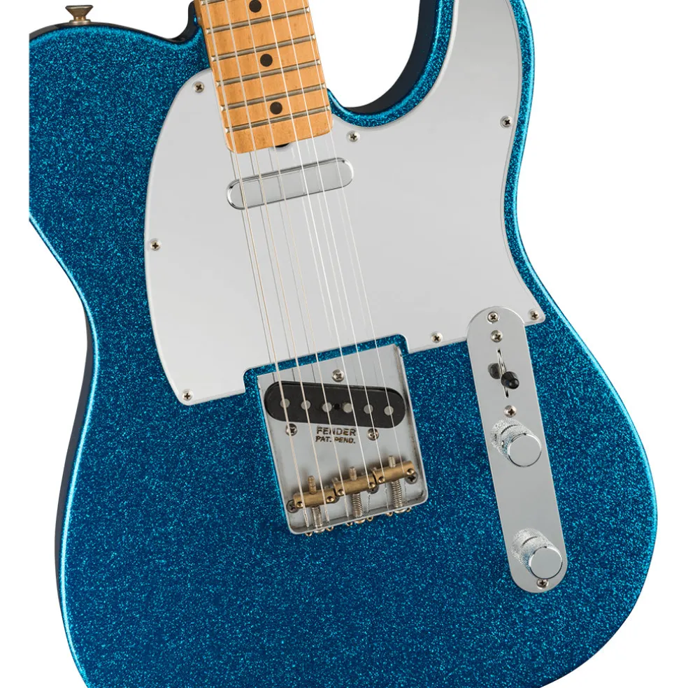 Fender - J Mascis Telecaster® - Maple Fingerboard, Bottle Rocket Blue Flake