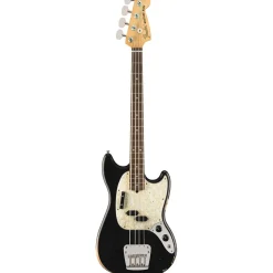 Fender - JMJ Mustang Bass - Black - Rosewood Fretboard