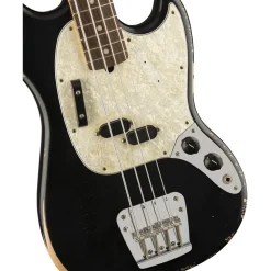 Fender - JMJ Mustang Bass - Black - Rosewood Fretboard