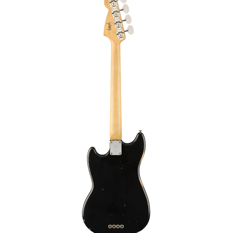 Fender - JMJ Mustang Bass - Black - Rosewood Fretboard