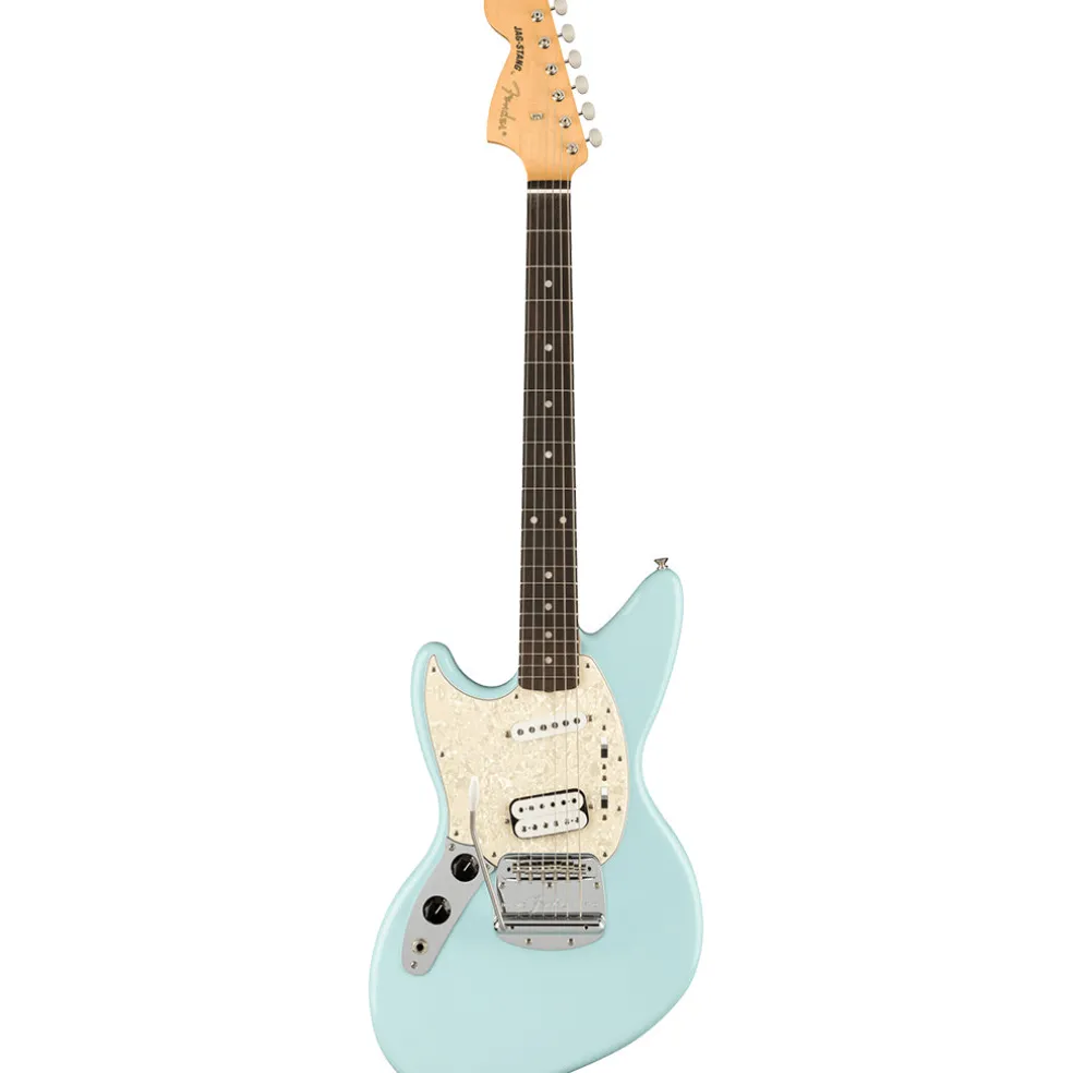Fender - Kurt Cobain Jag-Stang Left-Hand - Rosewood Fingerboard, Sonic Blue