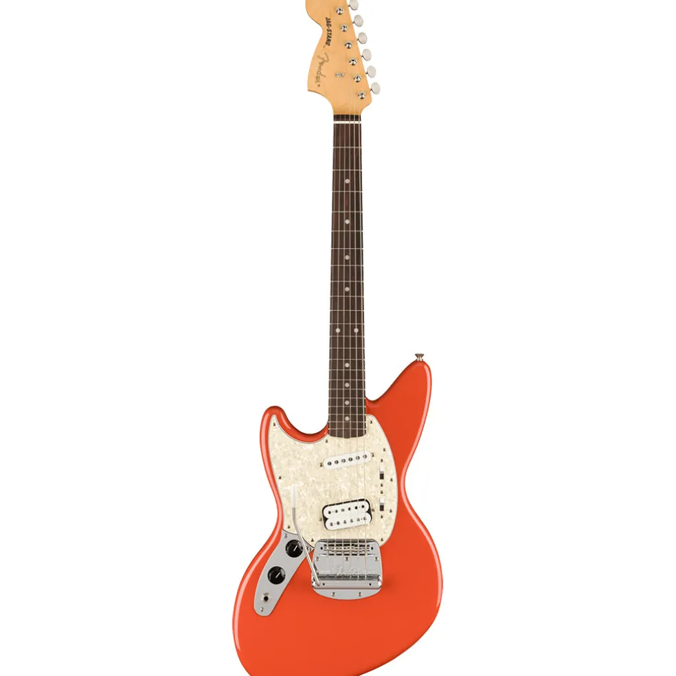Fender - Kurt Cobain Jag-Stang® Left-Hand - Rosewood Fingerboard, Fiesta Red