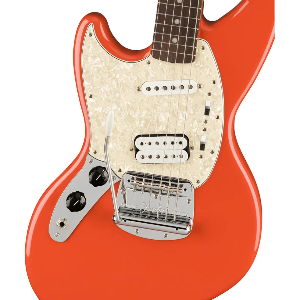Fender - Kurt Cobain Jag-Stang® Left-Hand - Rosewood Fingerboard, Fiesta Red
