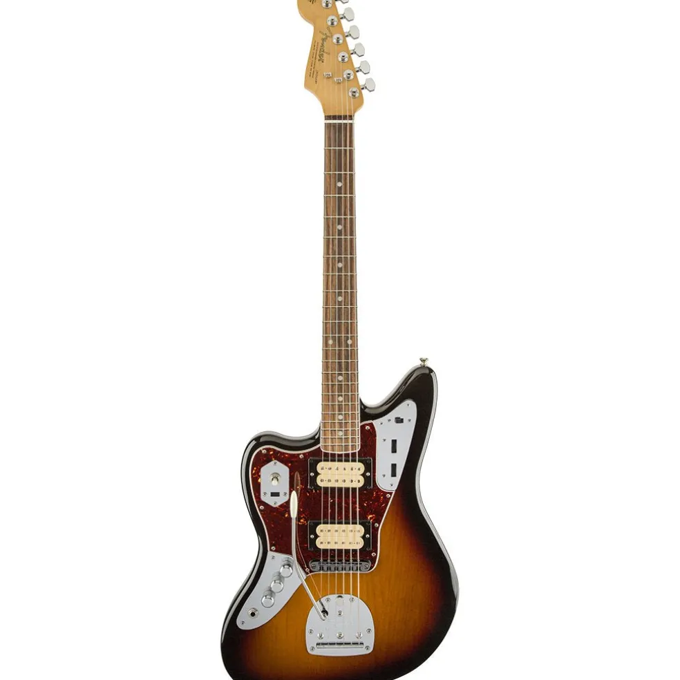 Fender - Kurt Cobain Jaguar Left Handed - NOS 3 Tone Sunburst - Rosewood