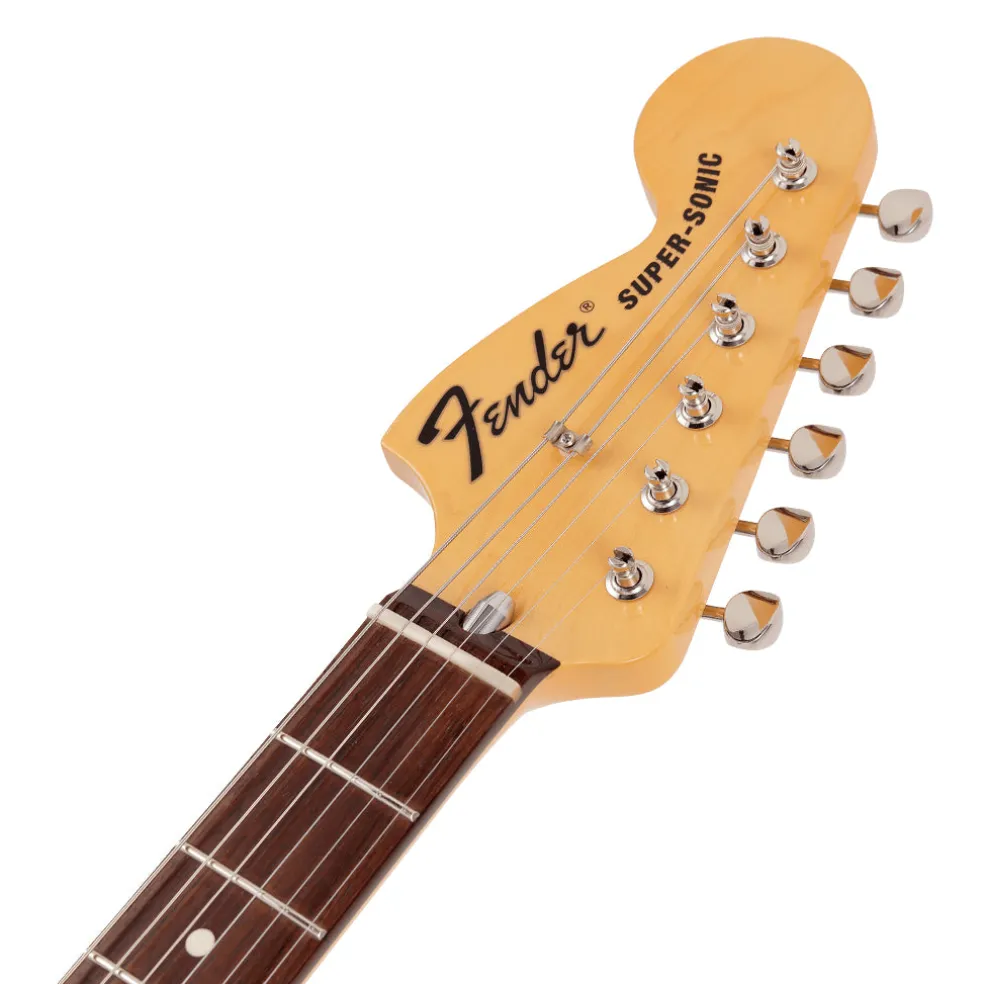 Fender - Made in Japan Limited Super-Sonic™, Rosewood Fingerboard, Olympic White