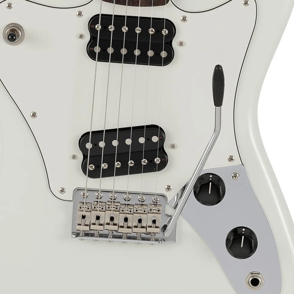 Fender - Made in Japan Limited Super-Sonic™, Rosewood Fingerboard, Olympic White