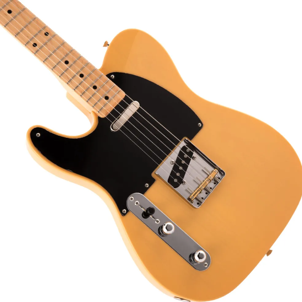 Fender - Made in Japan Traditional 50s Telecaster, Left-Handed, Maple Fingerboard - Butterscotch Blonde