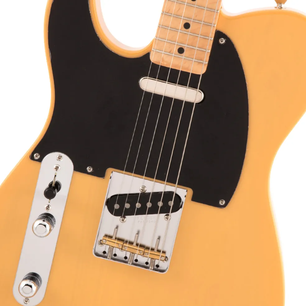 Fender - Made in Japan Traditional 50s Telecaster, Left-Handed, Maple Fingerboard - Butterscotch Blonde