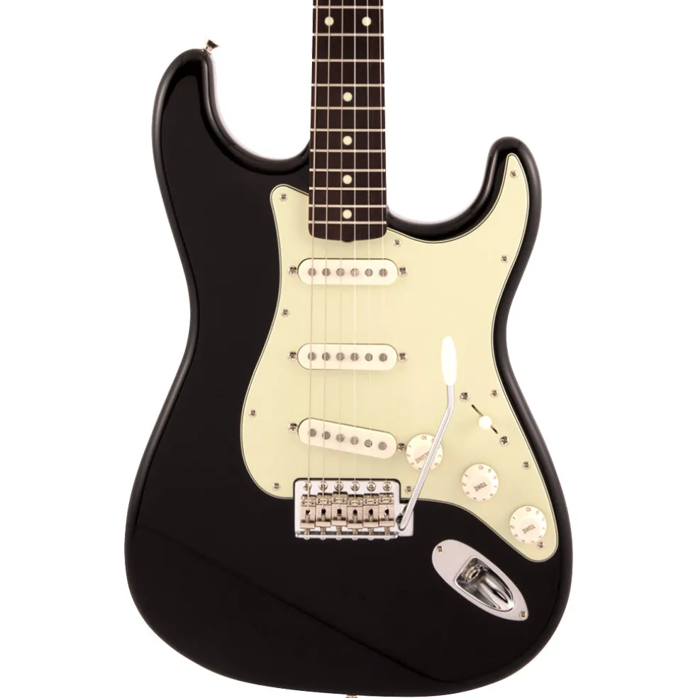 Fender - Made in Japan Traditional 60s Stratocaster, Rosewood Fingerboard - Black