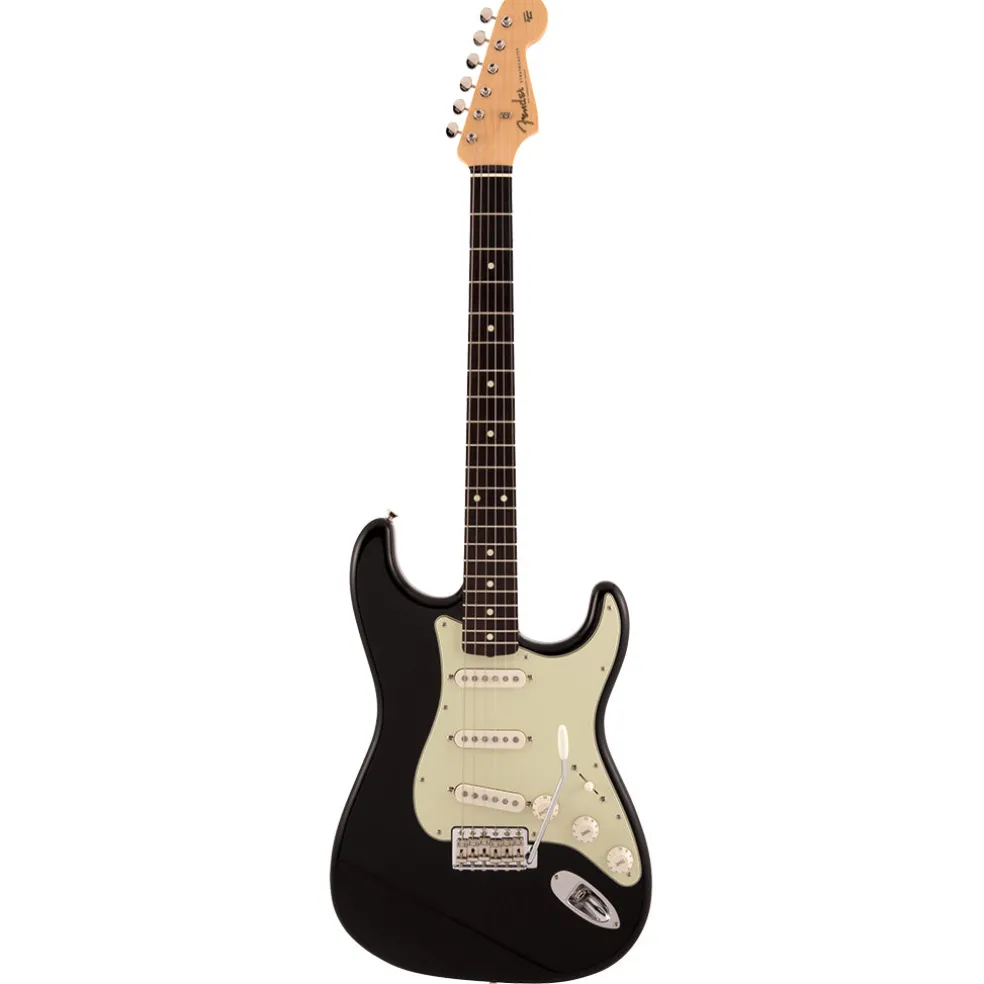 Fender - Made in Japan Traditional 60s Stratocaster, Rosewood Fingerboard - Black