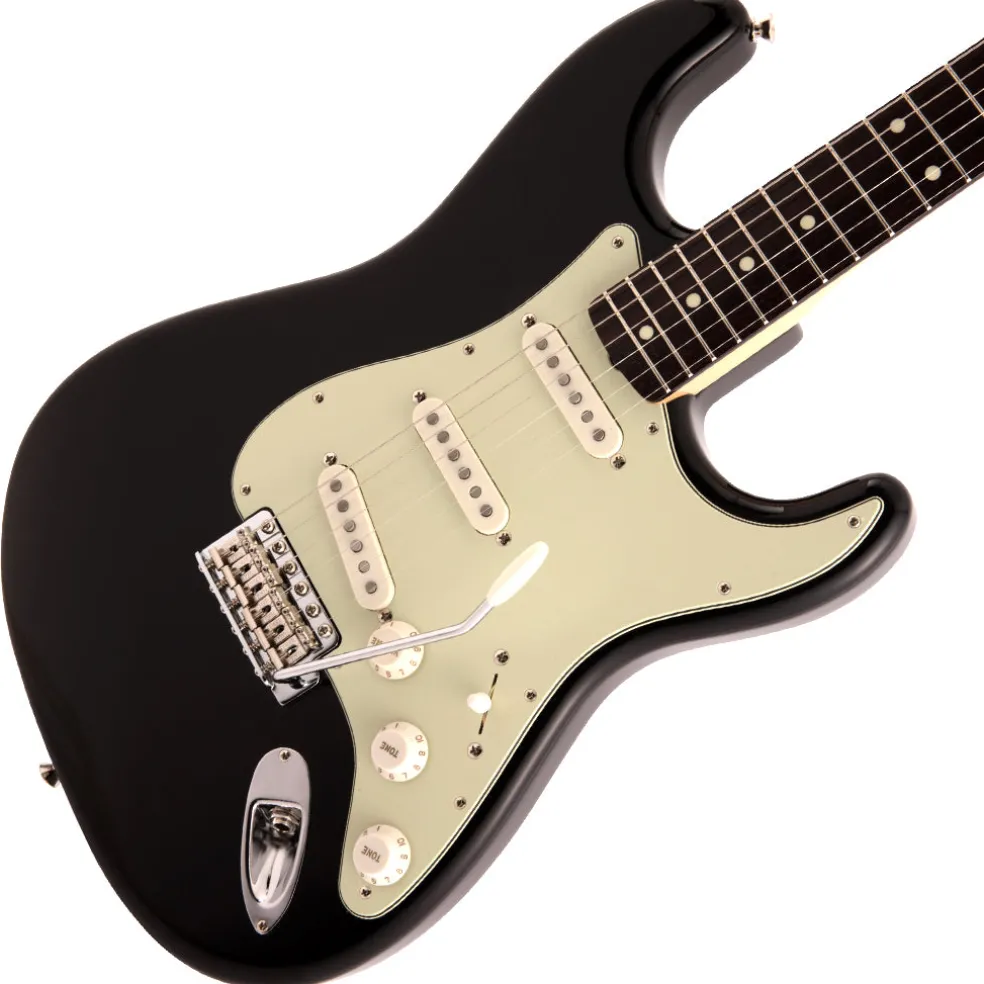 Fender - Made in Japan Traditional 60s Stratocaster, Rosewood Fingerboard - Black