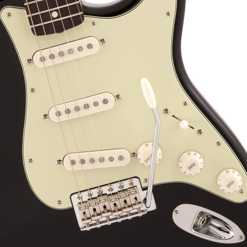 Fender - Made in Japan Traditional 60s Stratocaster, Rosewood Fingerboard - Black
