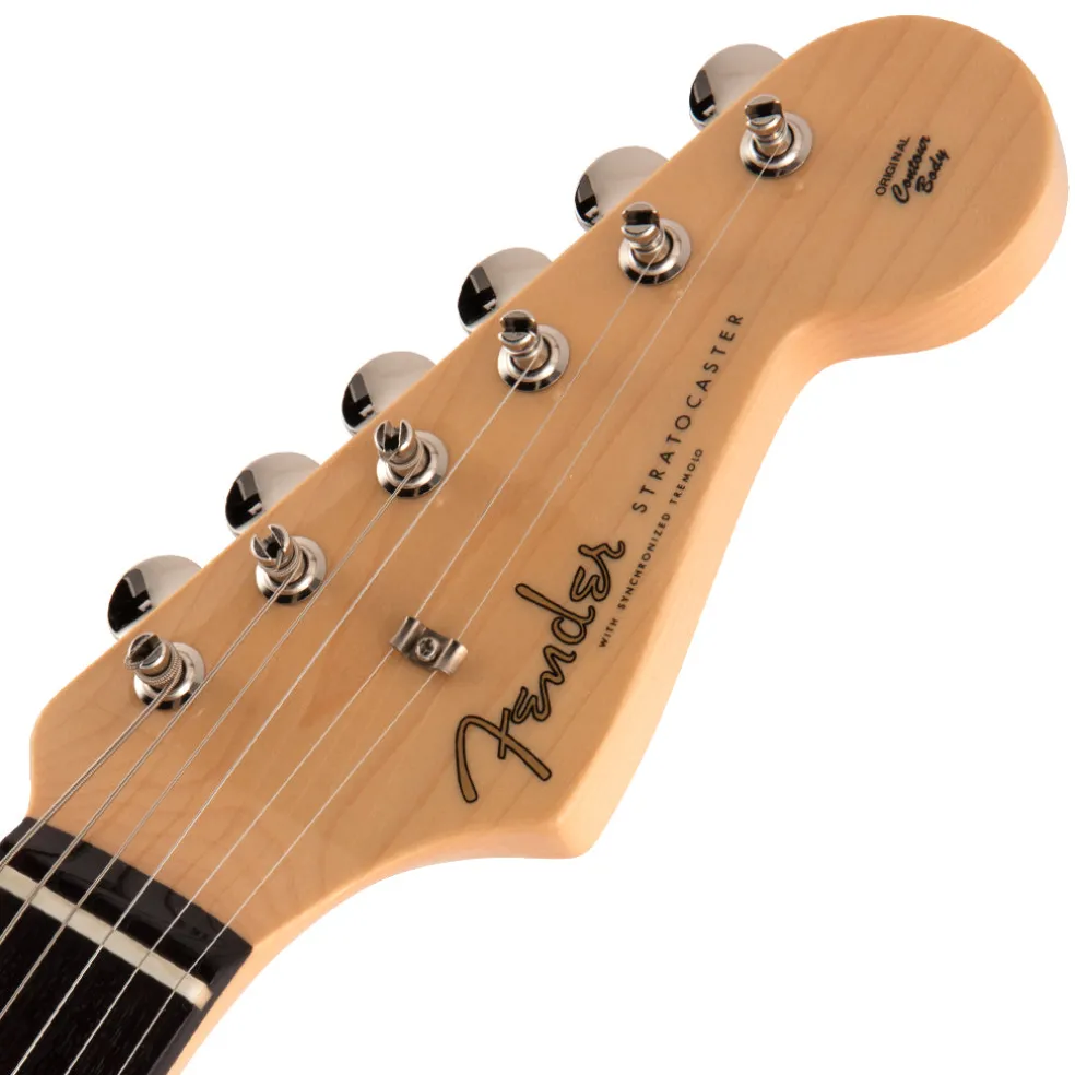 Fender - Made in Japan Traditional 60s Stratocaster, Rosewood Fingerboard - Black