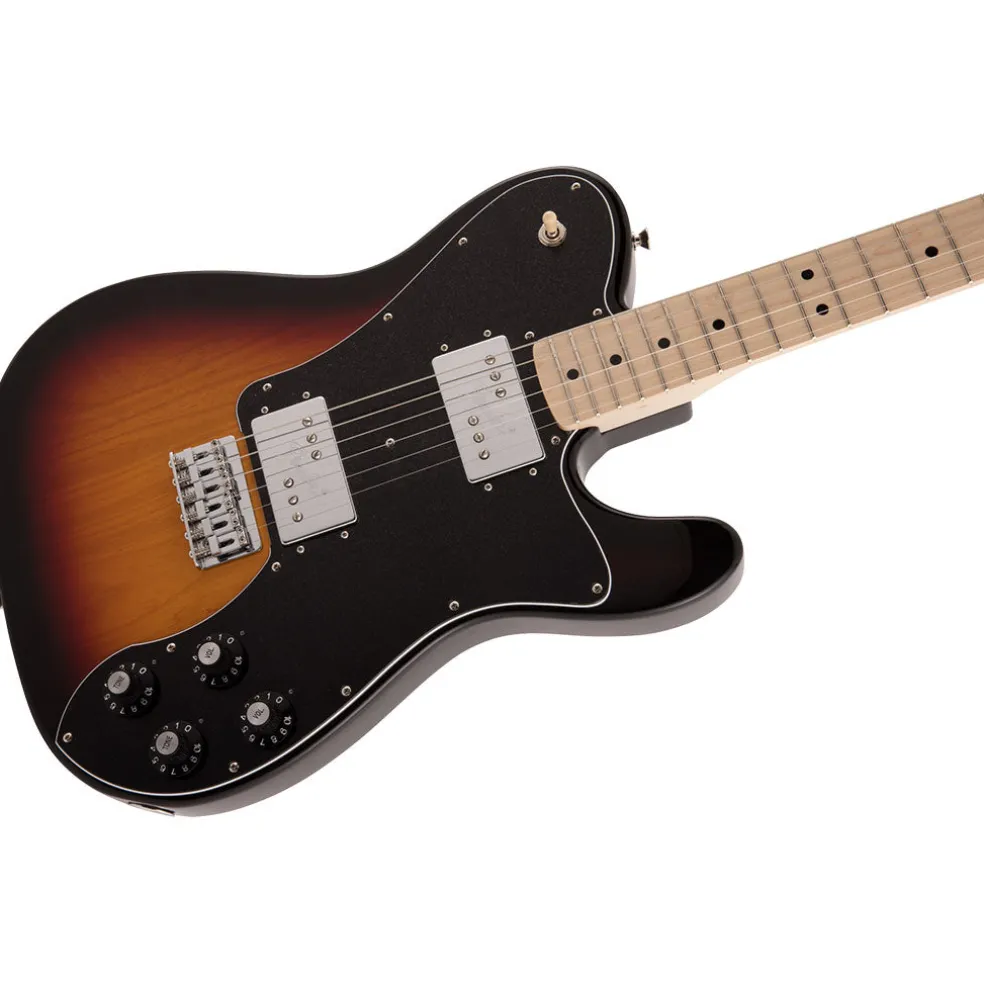 Fender - Made in Japan Traditional 70s Telecaster Deluxe - Maple Fingerboard - 3-Tone Sunburst