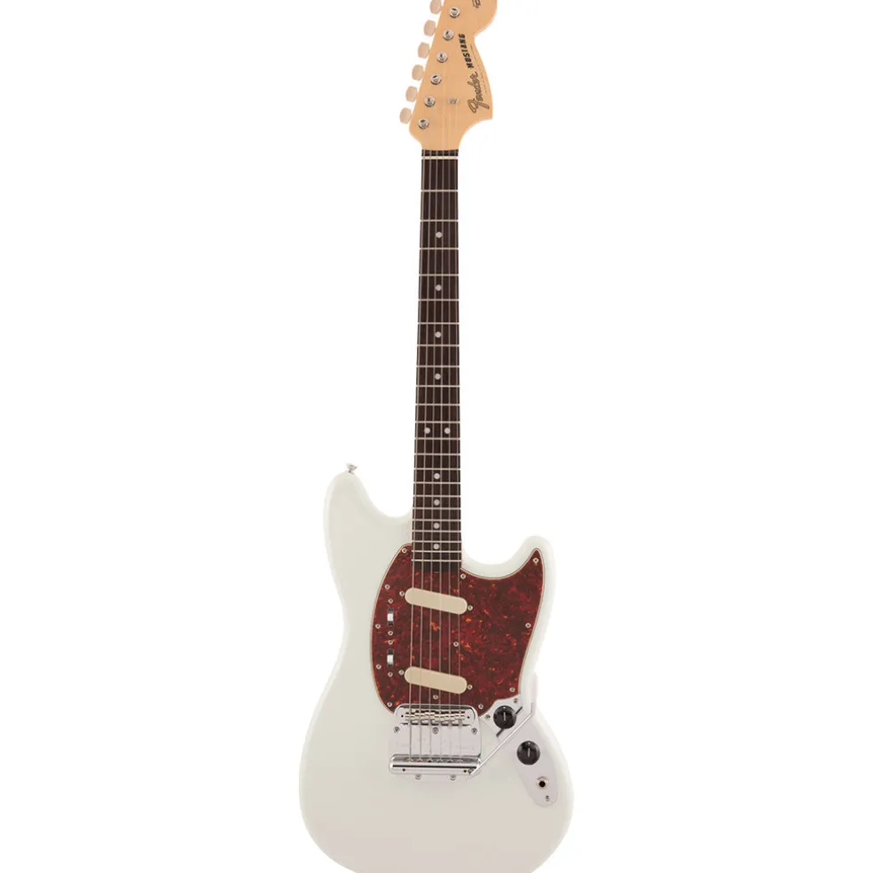 Fender - Made in Japan Traditional 60s Mustang - Rosewood Fingerboard - Olympic White