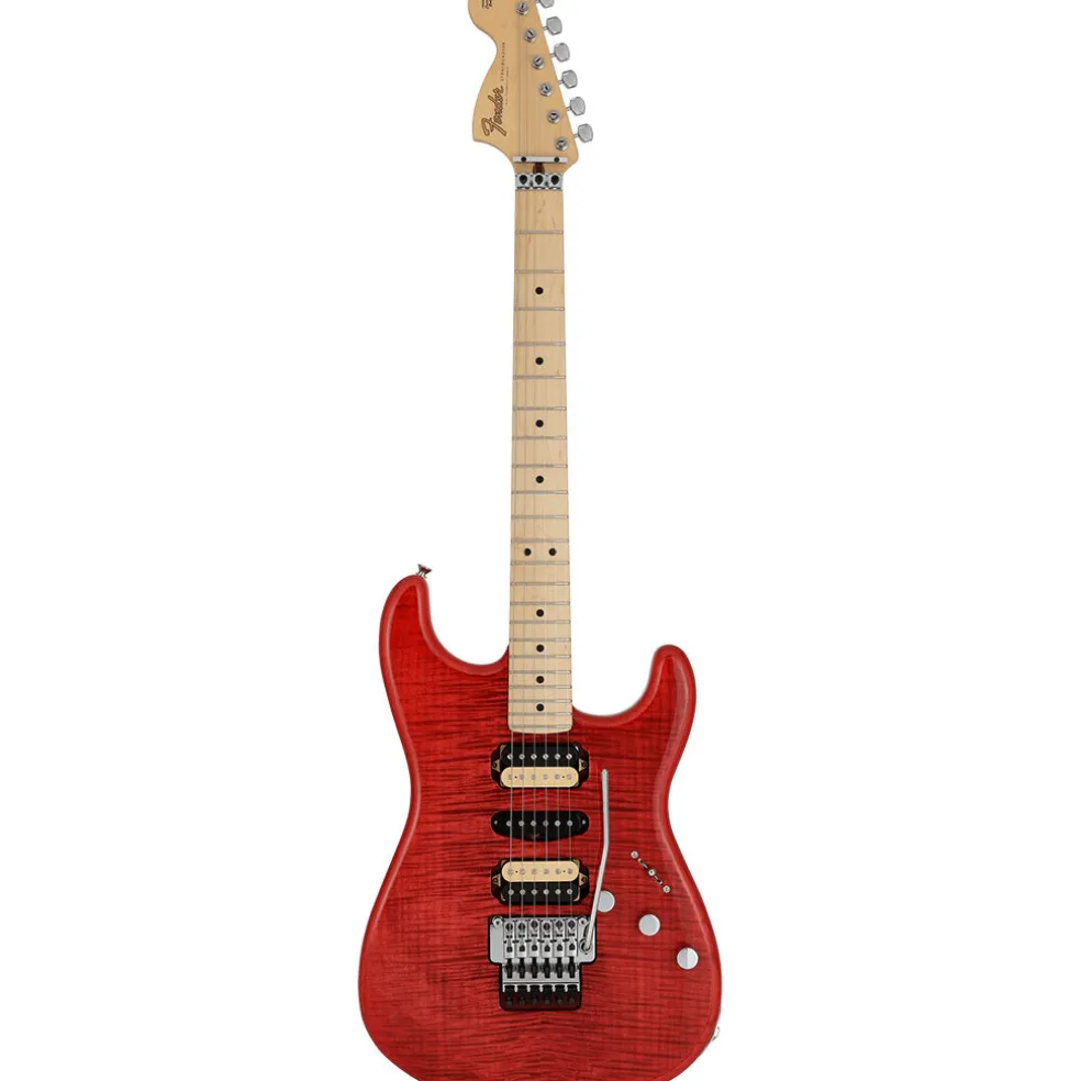 Fender - Michiya Haruhata Stratocaster®, Maple Fingerboard - Trans Pink