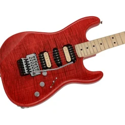 Fender - Michiya Haruhata Stratocaster®, Maple Fingerboard - Trans Pink