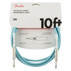 Fender - Original Series Instrument Cable, 10', Daphne Blue