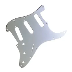 Fender - Pickguard, Stratocaster® S/S/S, 11-Hole Mount, Chrome-Plated, 1-Ply