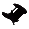 Fender - Pickguard, Telecaster® (Left-Hand), 5-Hole Mount, Black, 1-Ply
