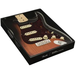 Fender - Pre-Wired Strat Pickguard, Tex-Mex SSS, Tortoise Shell 11 Hole PG