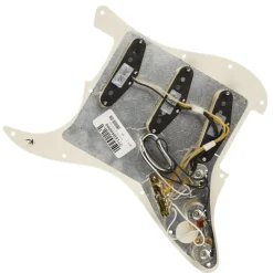 Fender - Pre-Wired Strat® Pickguard, Custom Shop Fat 50's SSS, Tortoise Shell 11 Hole PG